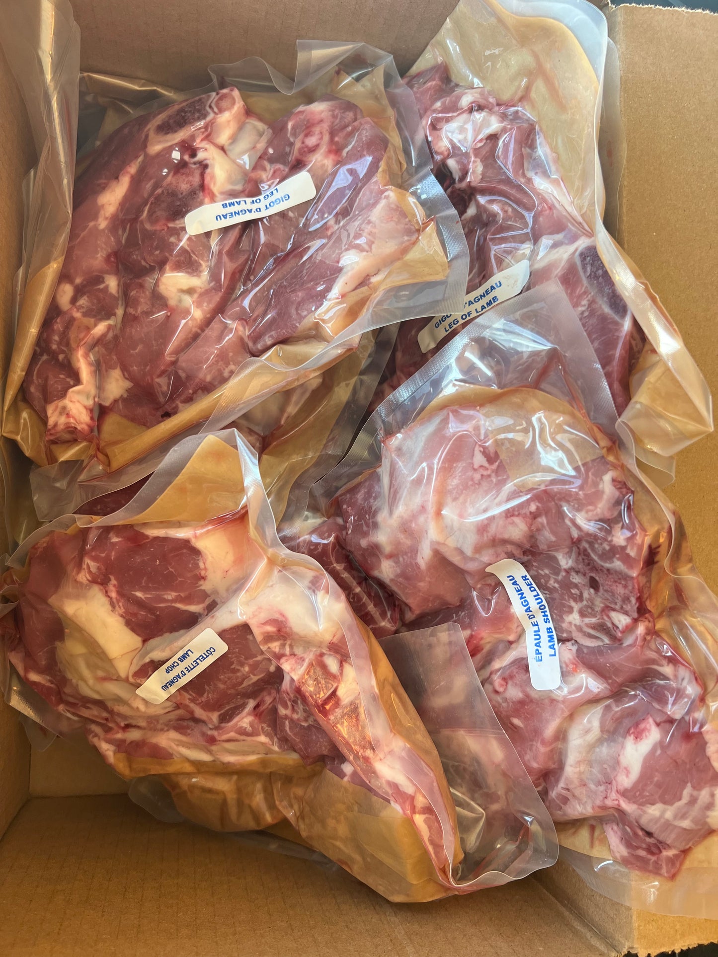 Agneau/Mouton (prix/kg)