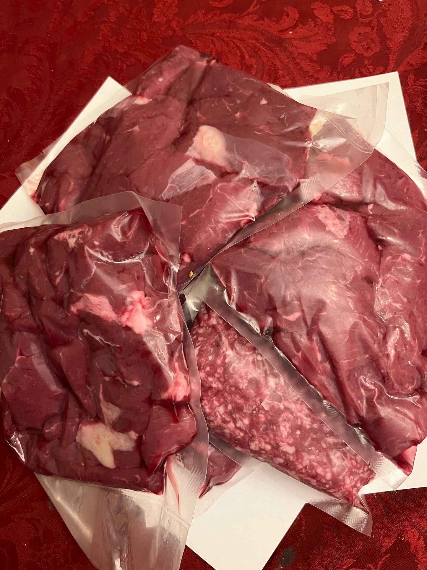 Un quart (1/4) d’agneau (6,25 kg/carcasse)