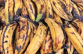 Carton de bananes plantain