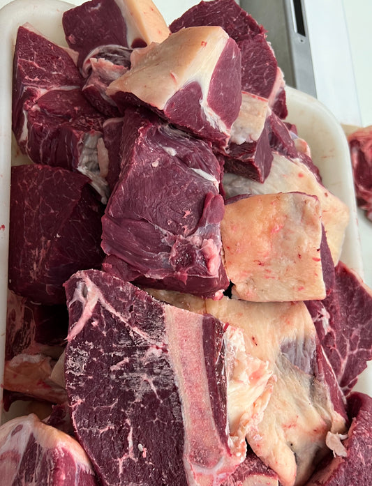 Boeuf avec os (prix/kg)