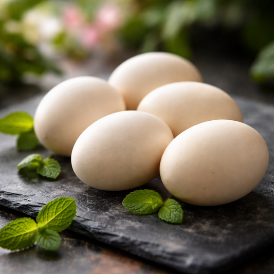 Œufs de poule de la ferme (prix/pour 12)