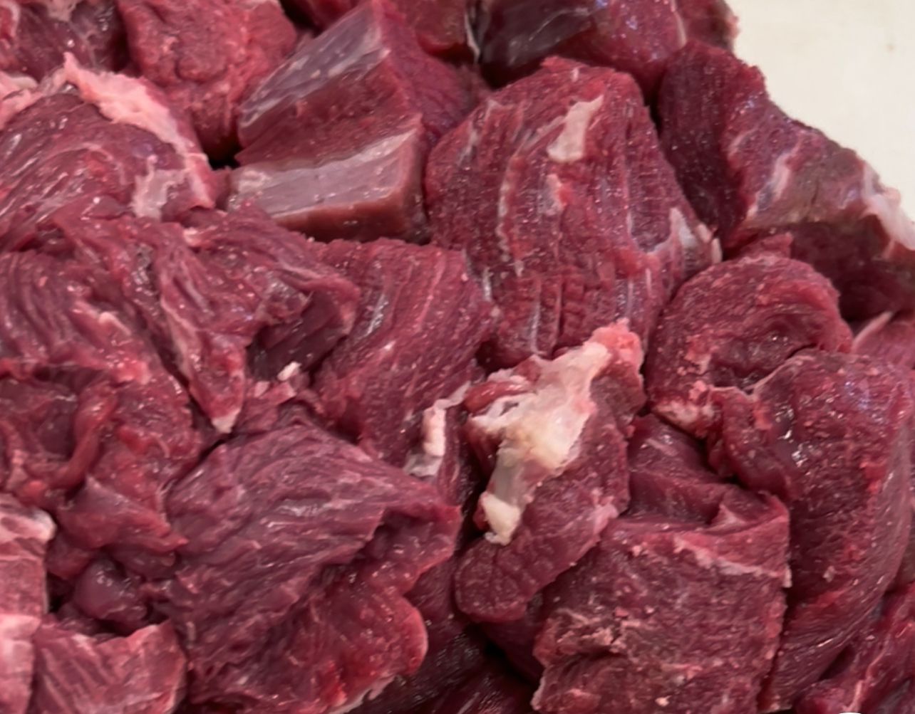 Boeuf sans os (prix/kg)
