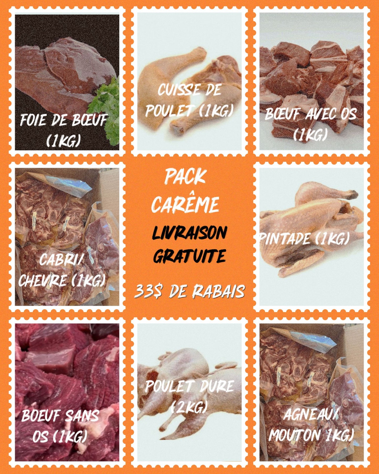 Petit Pack Ramadan carême (10 kg)